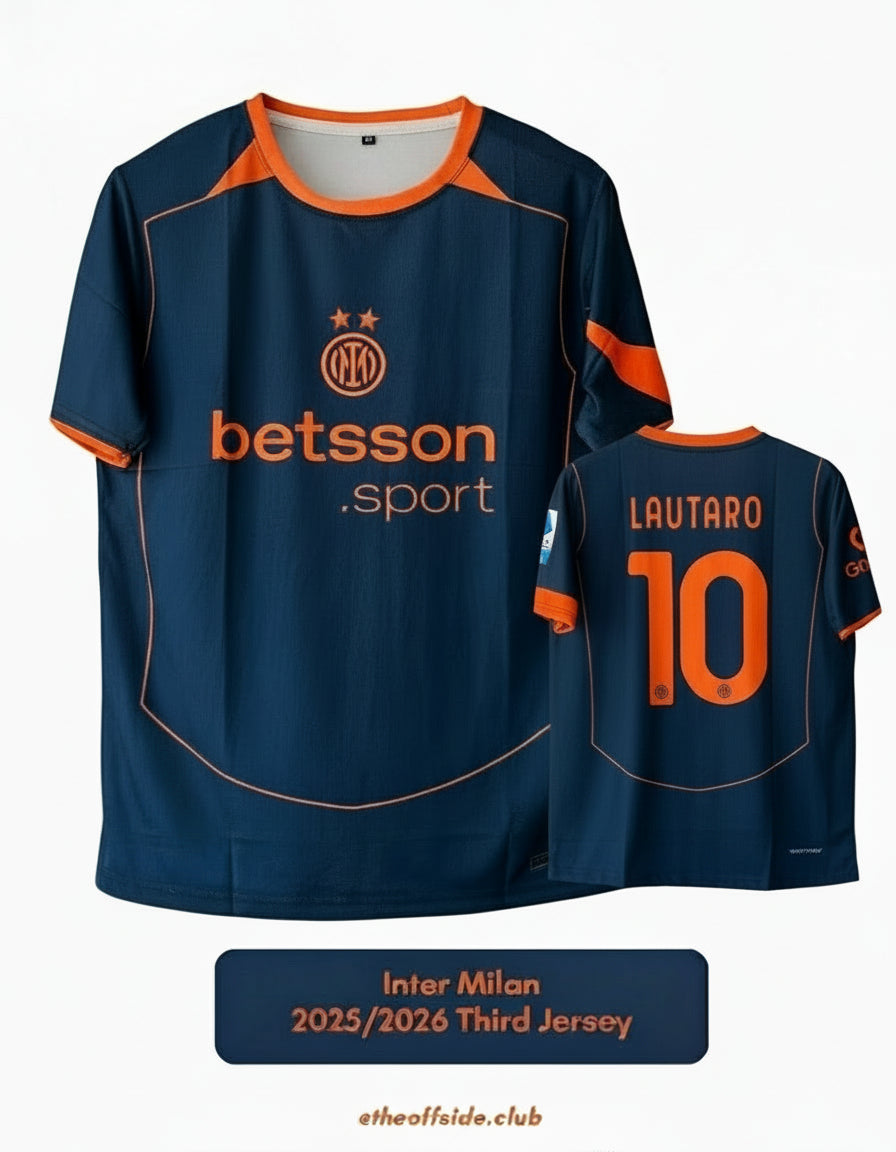 Inter Milan 2025/2026 Lautaro Martínez Third Kit