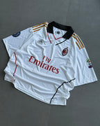AC Milan 2013/2014 Five Sleeve Away Jersey Embroidery Kaka