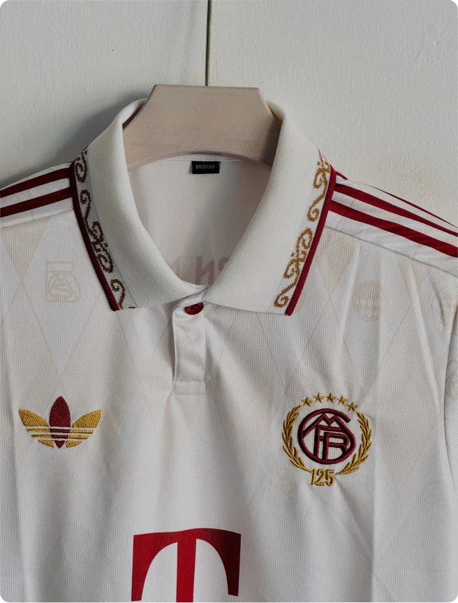BAYERN MUNICH 125TH ANNIVERSARY SPECIAL KIT EMBROIDERY PREMIUM