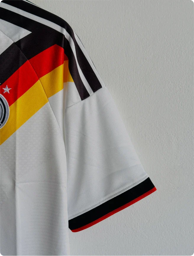 GERMANY 2026 HOME KIT FIVESLEEVE V KNITTED POLO EMBROIDERY PREMIUM