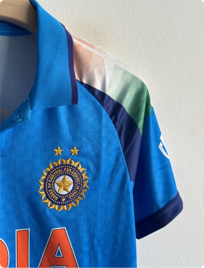 INDIA 2025 ODI KIT VIRAT POLO EMBROIDERY PREMIUM