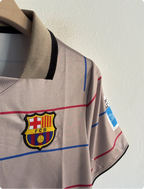 BARCELONA 2003-04 AWAY KIT RONALDINHO POLO EMBROIDERY PREMIUM
