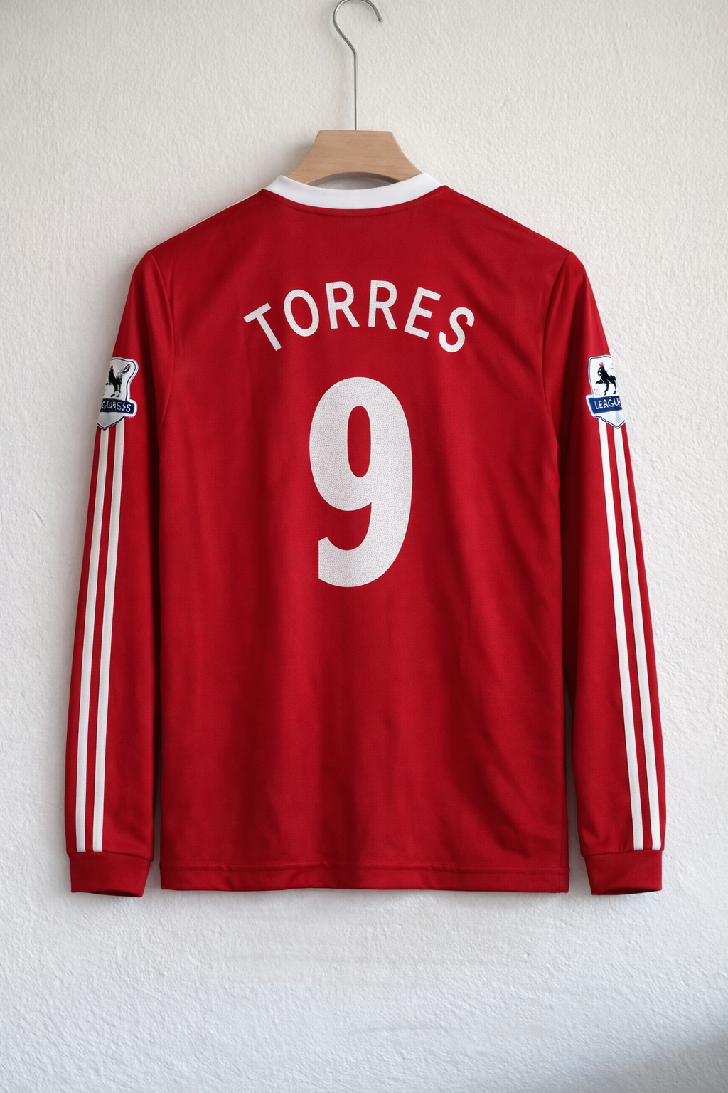 LIVERPOOL 2008/2010 FULL SLEEVE EMBROIDERY HOME JERSEY