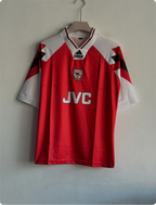 ARSENAL 1992-93 HOME KIT V KNITTED POLO FIVESLEEVE EMBROIDERY PREMIUM