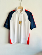 BARCELONA VINTAGE KIT FIVESLEEVE POLO EMBROIDERY WITH ZIP PREMIUM