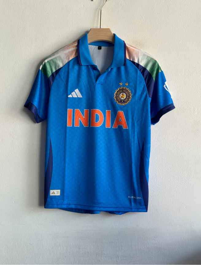 INDIA 2025 ODI KIT VIRAT POLO EMBROIDERY PREMIUM