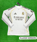 REAL MADRID 25-26 HOME FULL SLEEVE (PV)