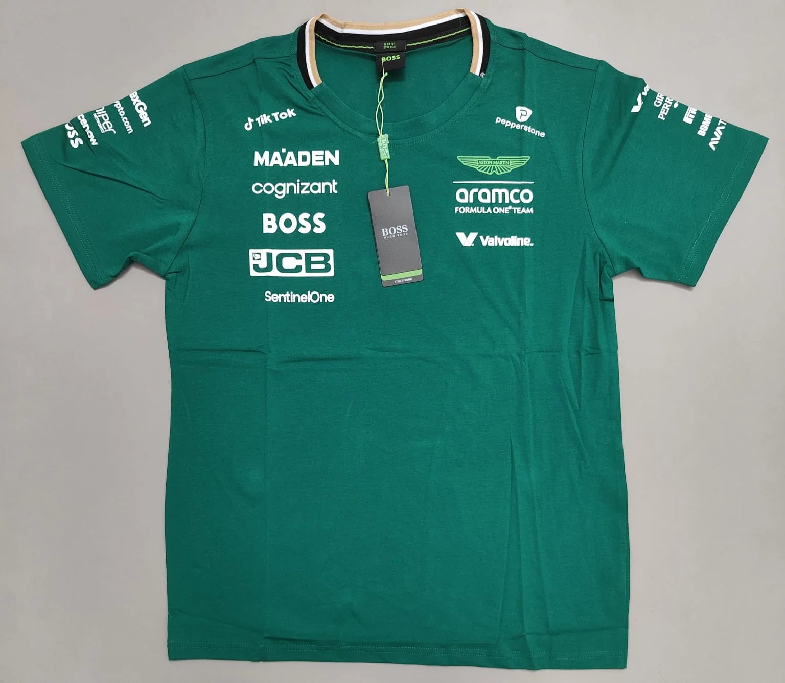ASTON MARTIN OFFICIAL 2025 F1 TEAM T-SHIRT