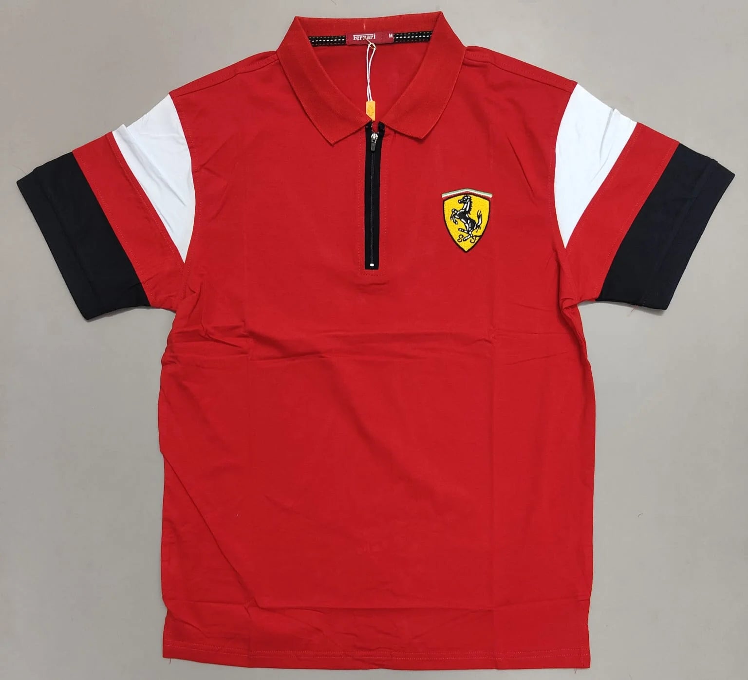 SCUDERIA FERRARI F1 ROSSO CORSA POLO T-SHIRT