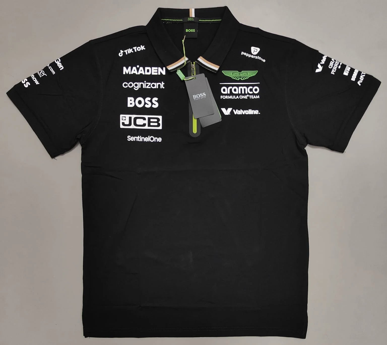 BOSS X ASTON MARTIN F1 POLO T-SHIRT
