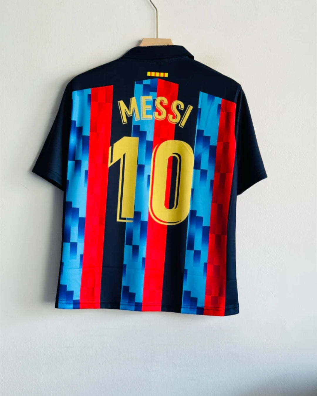 BARCELONA 2022 SPECIAL EDITION KIT MESSI FIVESLEEVE POLO