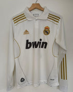 Real Madrid 2011/2012 Collar Full Sleeve Embroidery Home Jersey Ronaldo
