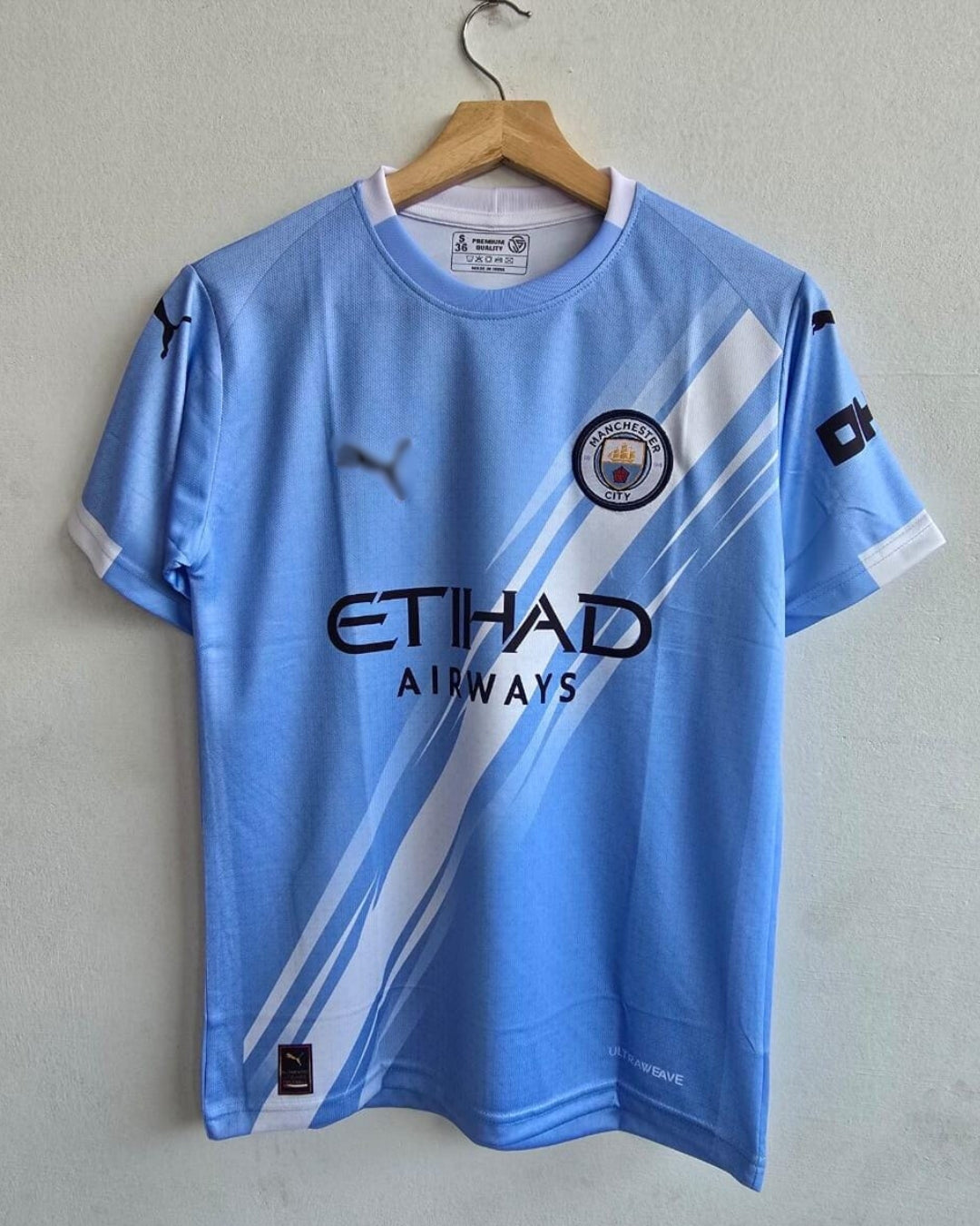 Manchester City 2025/2026 Home Jersey Embroidery Haaland