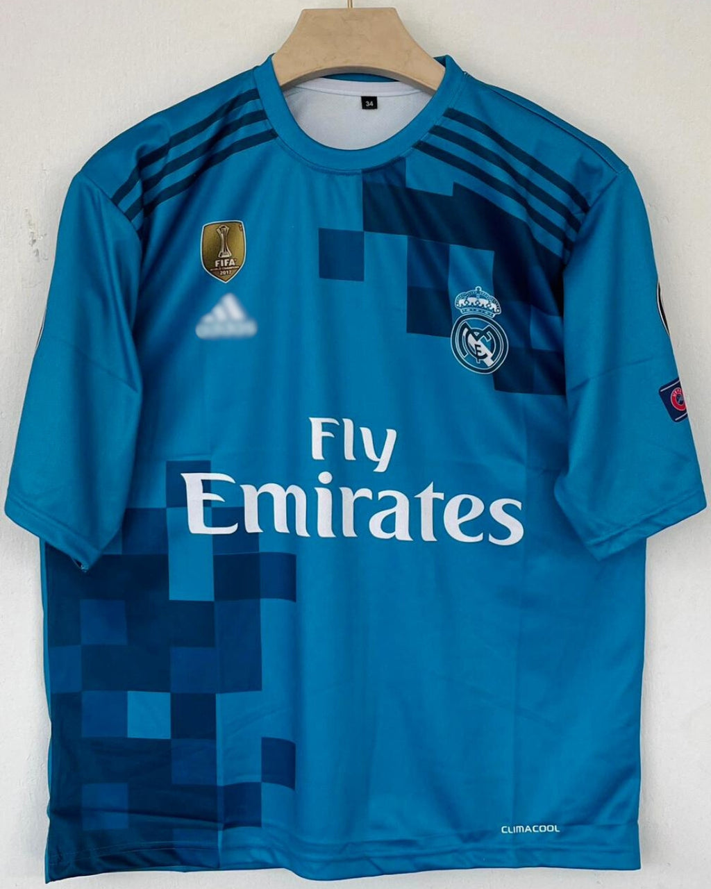 Real Madrid 2017/2018 Five Sleeve Third Kit Ronaldo