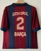 FC Barcelona x Travis Scott Five Sleeve Retro Jersey Embroidery