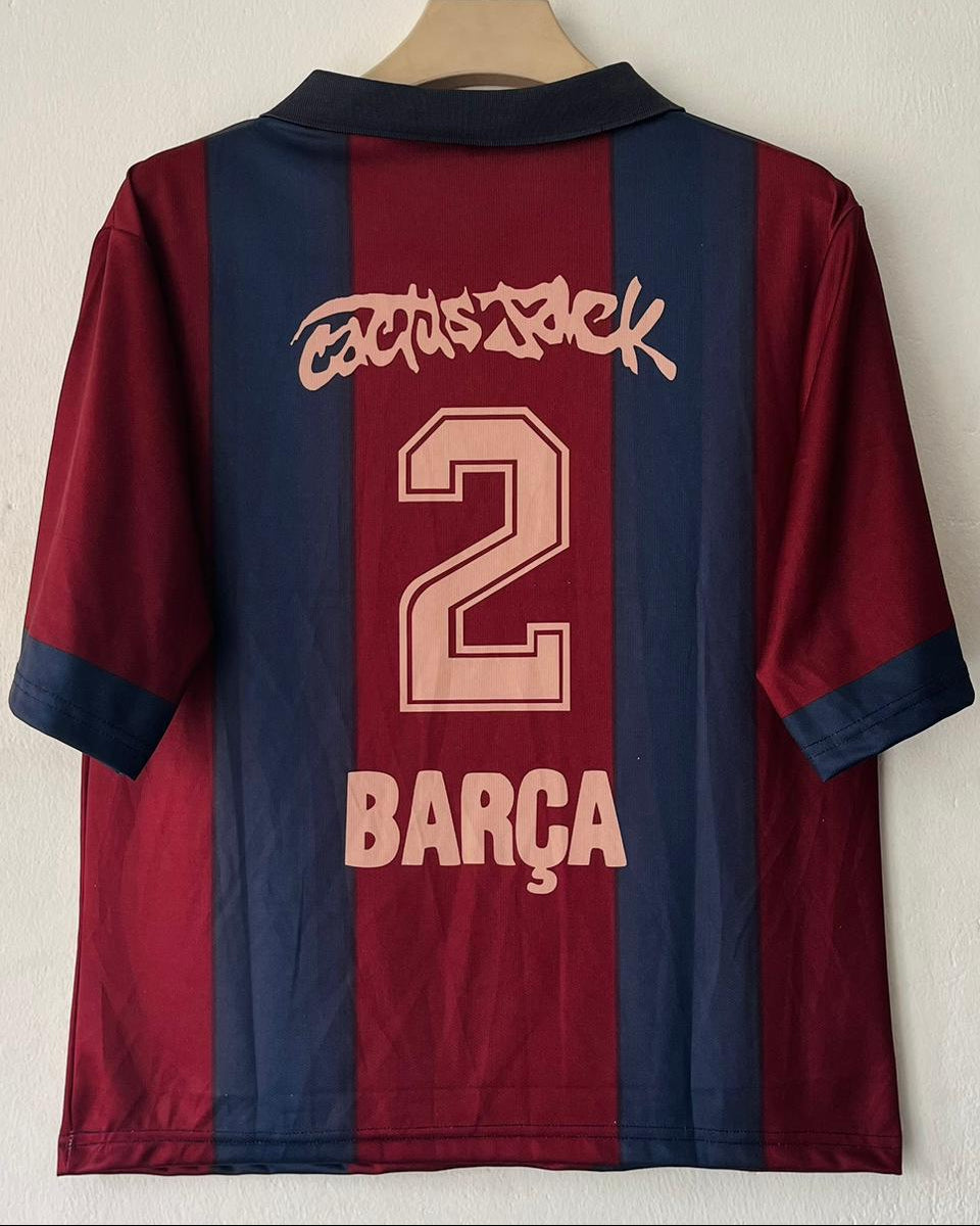 Cactus Jack x FC Barcelona Retro Jersey