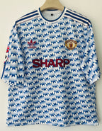 Manchester United 1990/1992 Five Sleeve Away Jersey