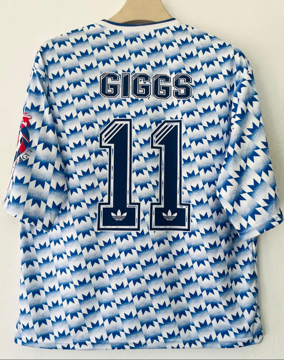 Manchester United 1990/1992 Five Sleeve Away Jersey