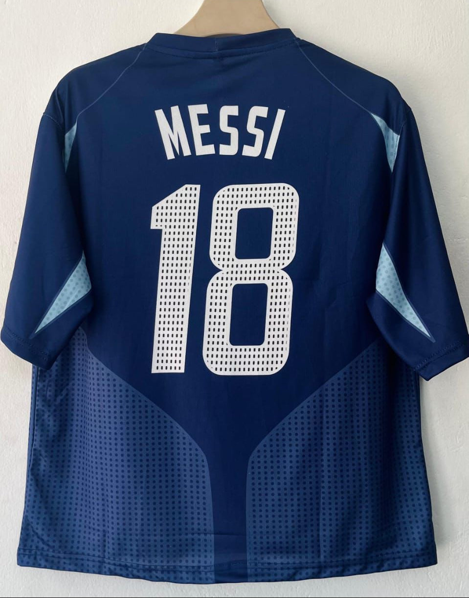 Argentina 2004/2005 Five Sleeve Away Jersey