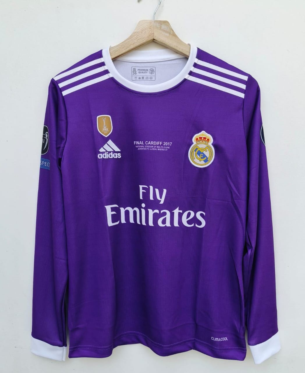 Real Madrid 2025/2026 Full Sleeve Embroidery Away Kit Ronaldo