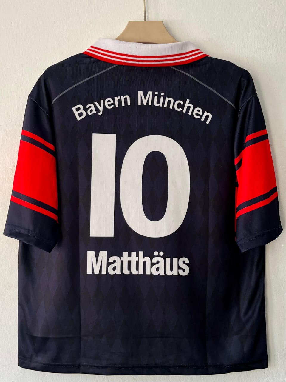 FC Bayern Munich 1997/1999 Five Sleeve Home Jersey Matthaus