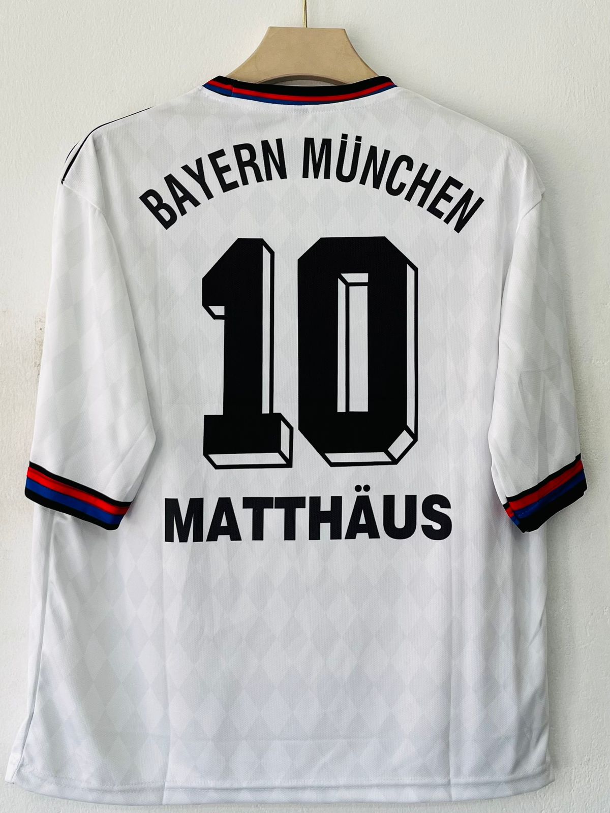 Bayern Munich 1996/1998 Five Sleeve Away Jersey Matthaus