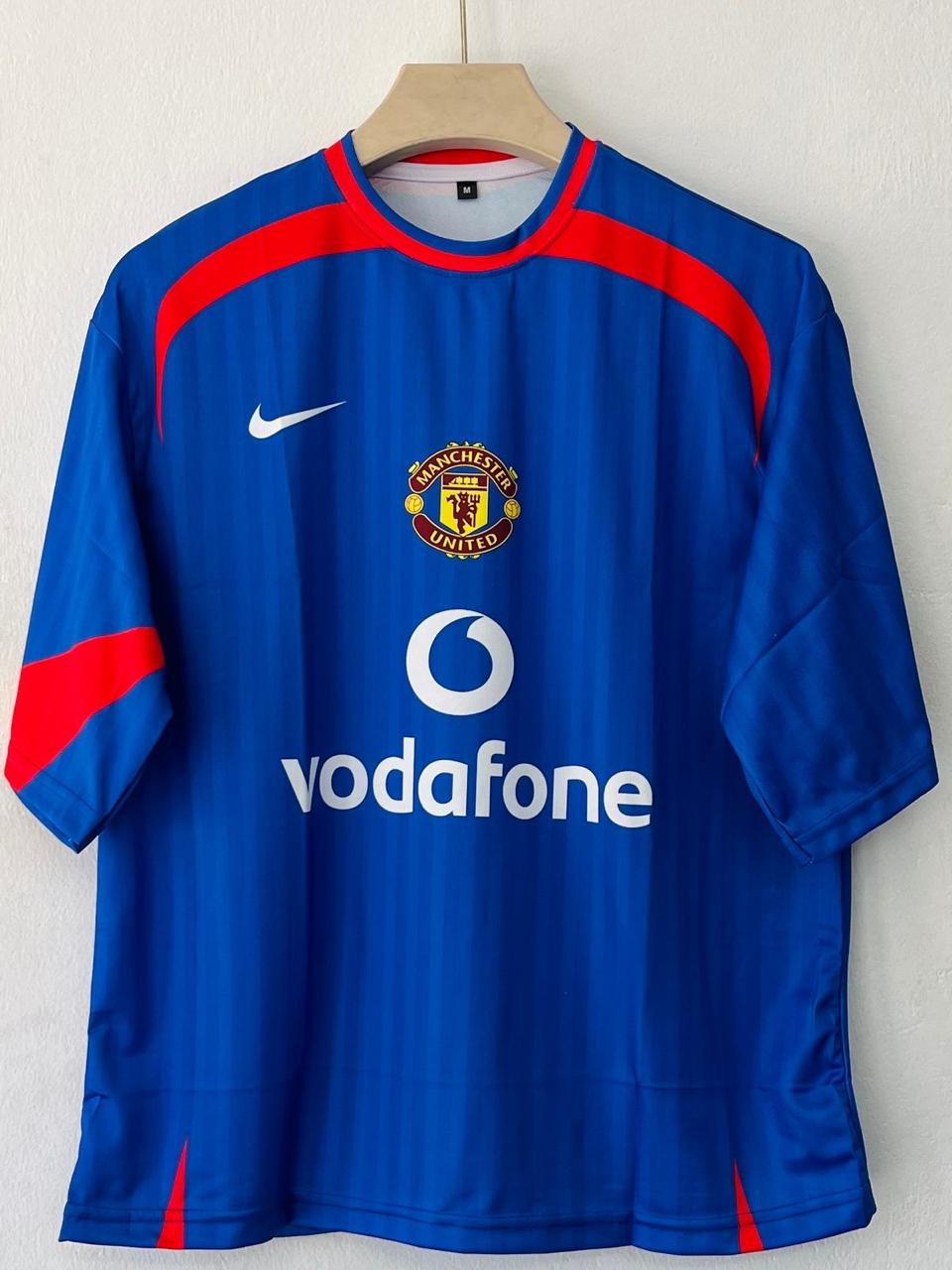 Manchester United 2005/2006 Five Sleeve Away Jersey Ronaldo