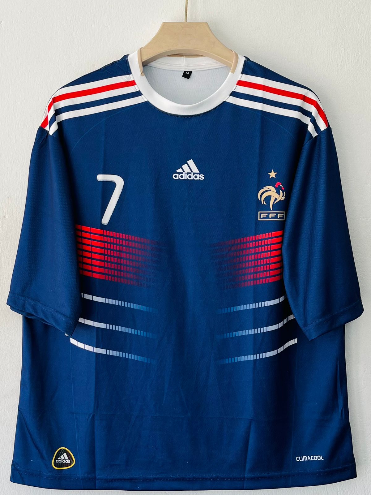 France 2009/2010 Five Sleeve Home Jersey