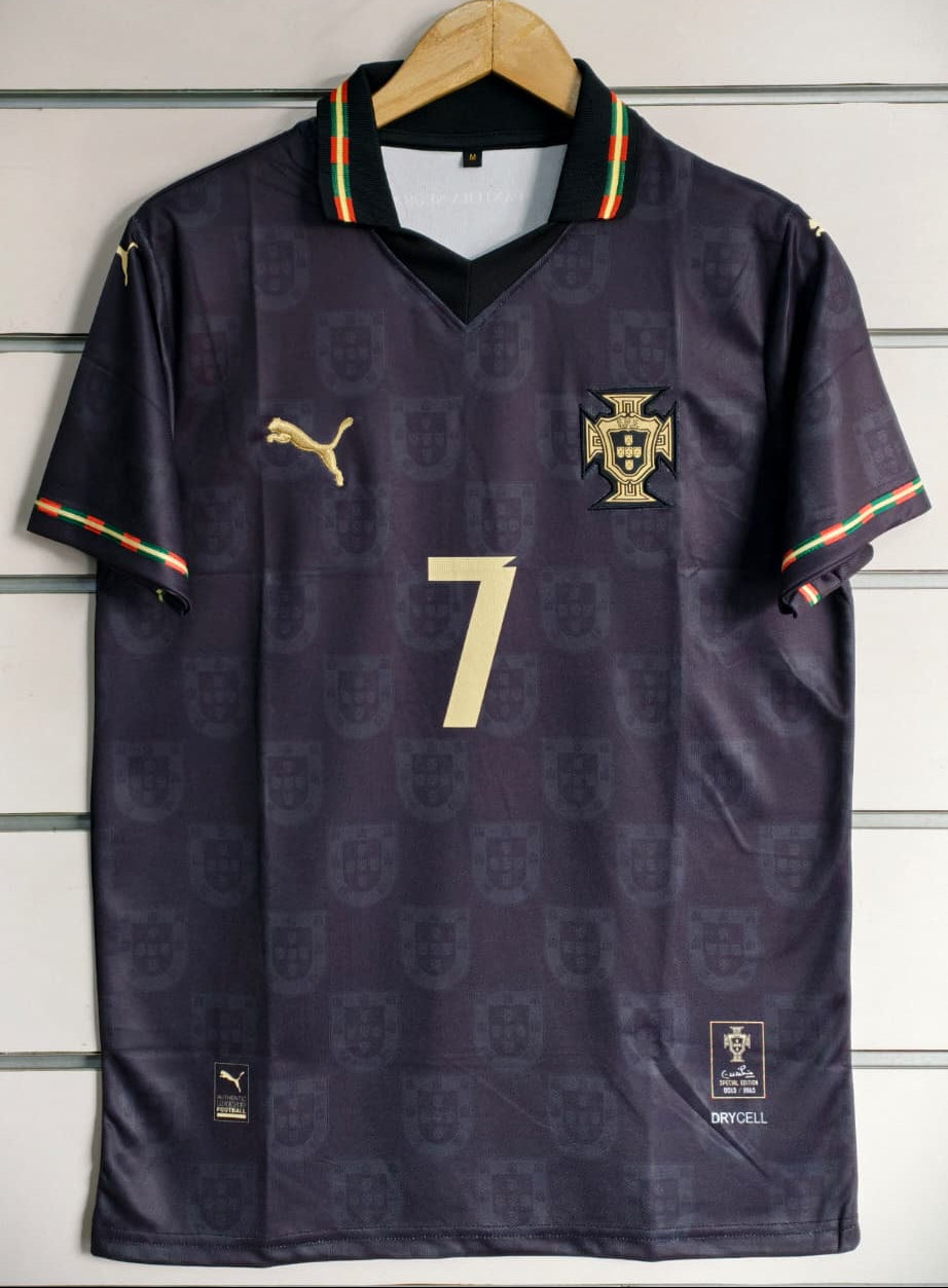 Portugal 2025/2026 Collar Away Jersey Embroidery - Ronaldo