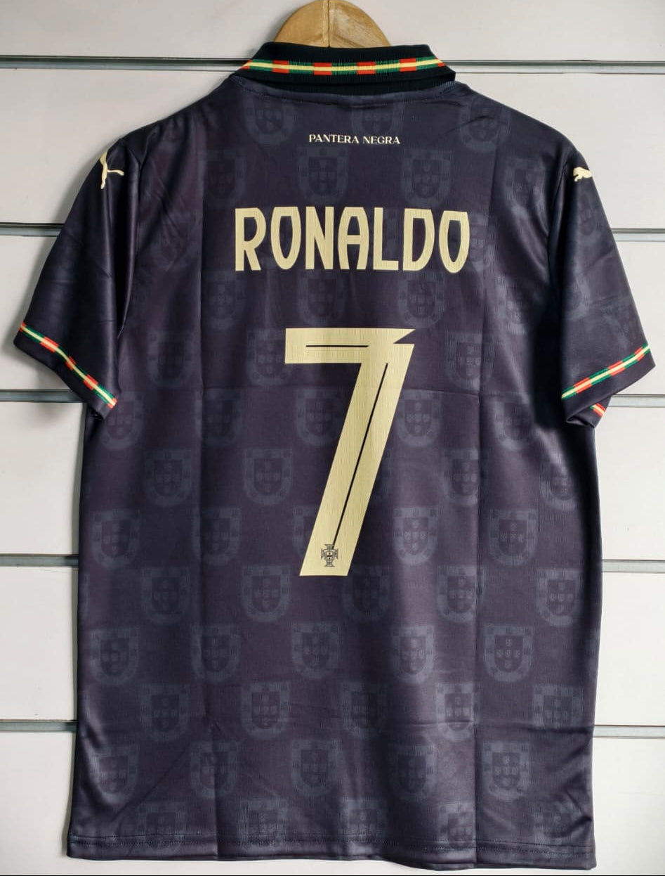 Portugal 2025/2026 Collar Away Jersey Embroidery - Ronaldo