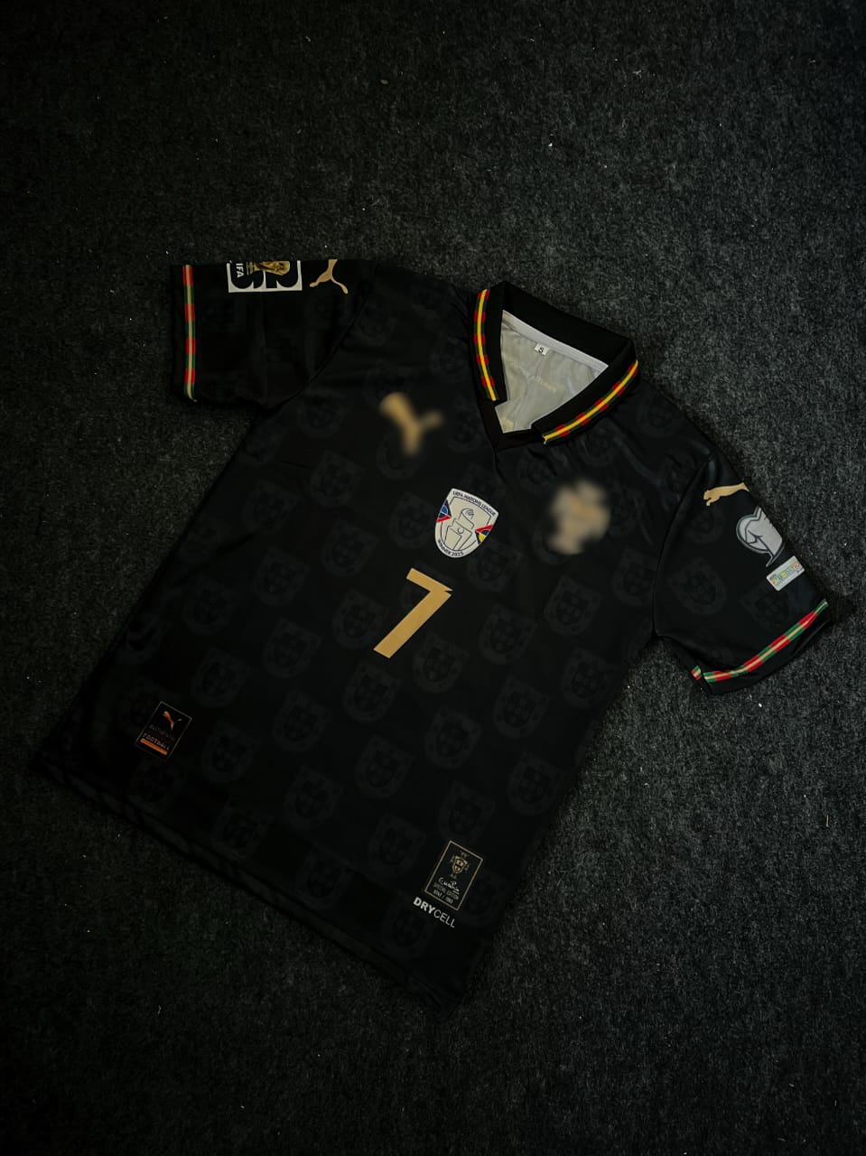 Portugal 2025/2026 Collar Away Jersey Sublimation - Ronaldo