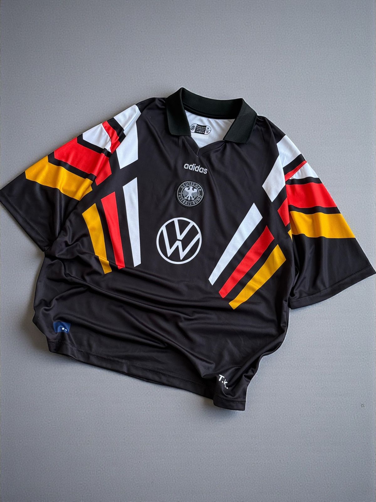 Germany 1996 Five Sleeve Collar Embroidery Beckenbauer