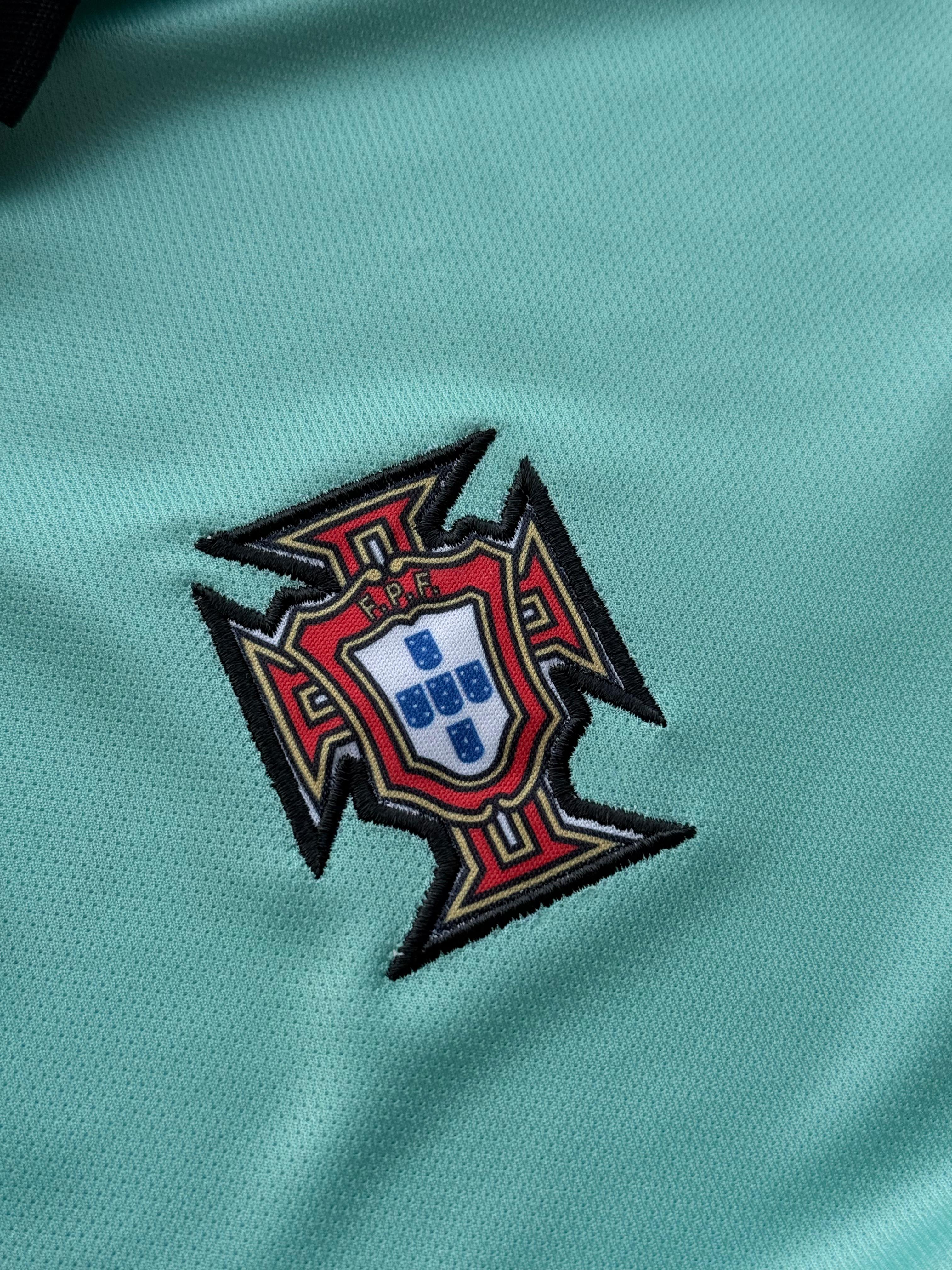 Portugal 2016 Five Sleeve Embroidery Away Jersey Ronaldo