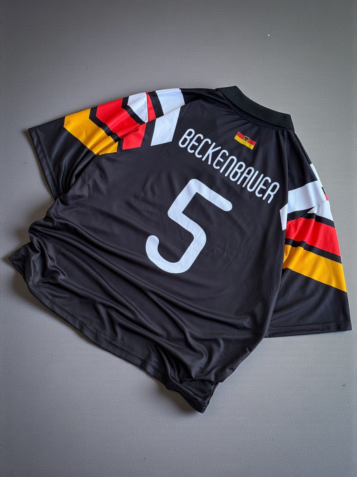 Germany 1996 Five Sleeve Collar Embroidery Beckenbauer