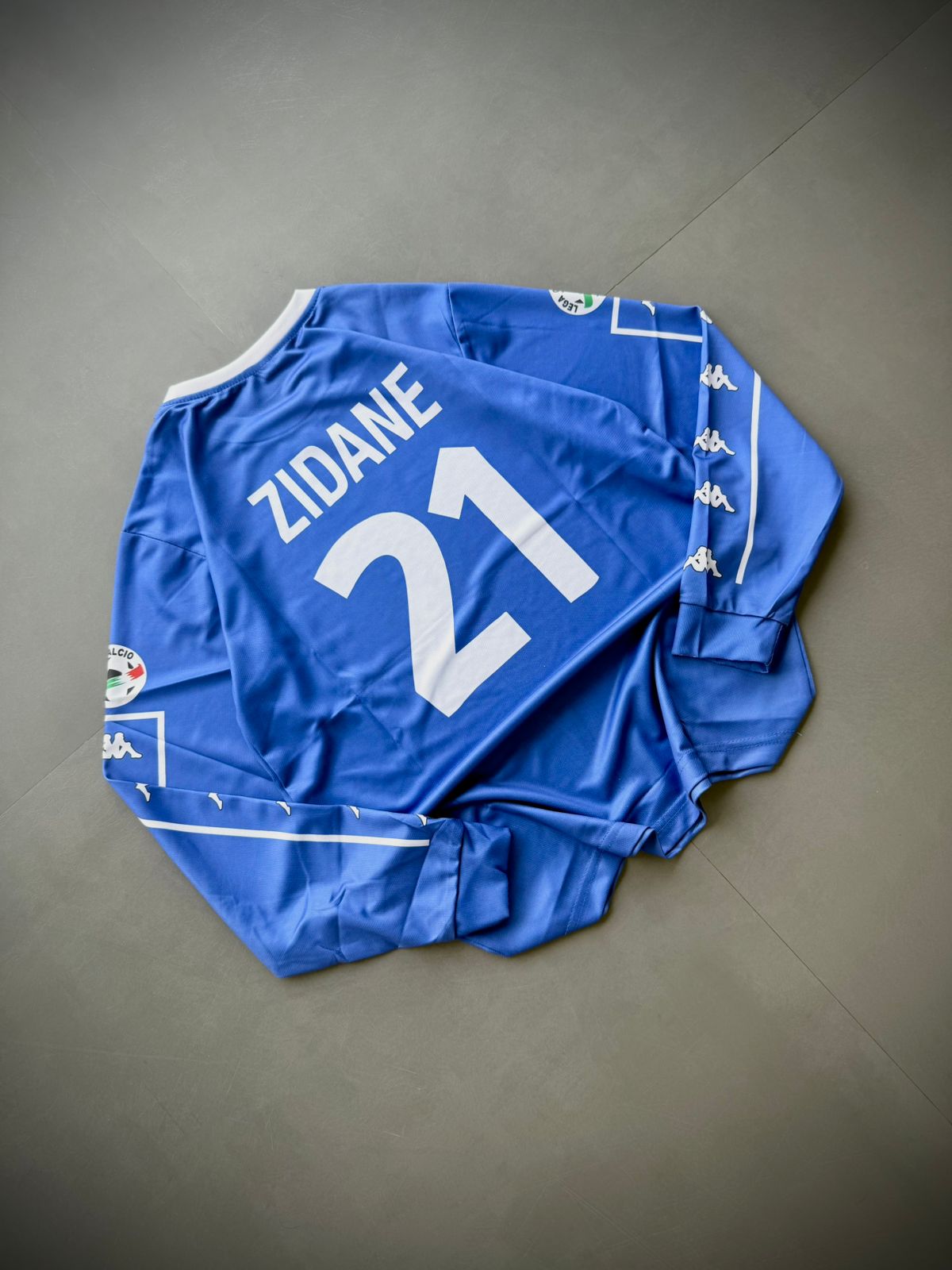 Juventus 1999/2000 Full Sleeve Away Jersey Zidane Sublimation