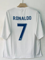 Real Madrid 2017/2018 Five Sleeve Home Jerseys Ronaldo
