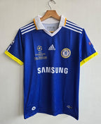 Chelsea 2008/2009 Home Jersey Collar Embroidery Lampard