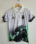 Real Madrid Special Edition Dragon Soccer Jerseys Collar Embroidery