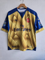 Arsenal 2015/2016 Five Sleeve Away Kit Ozil