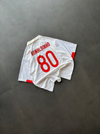 AC Milan 2007 Five Sleeve Collar Embroidery Away Jersey Ronaldinho