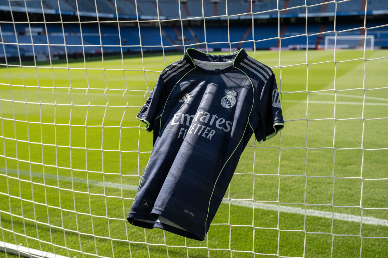 Real Madrid 2025/2026 Away Jersey Embroidery