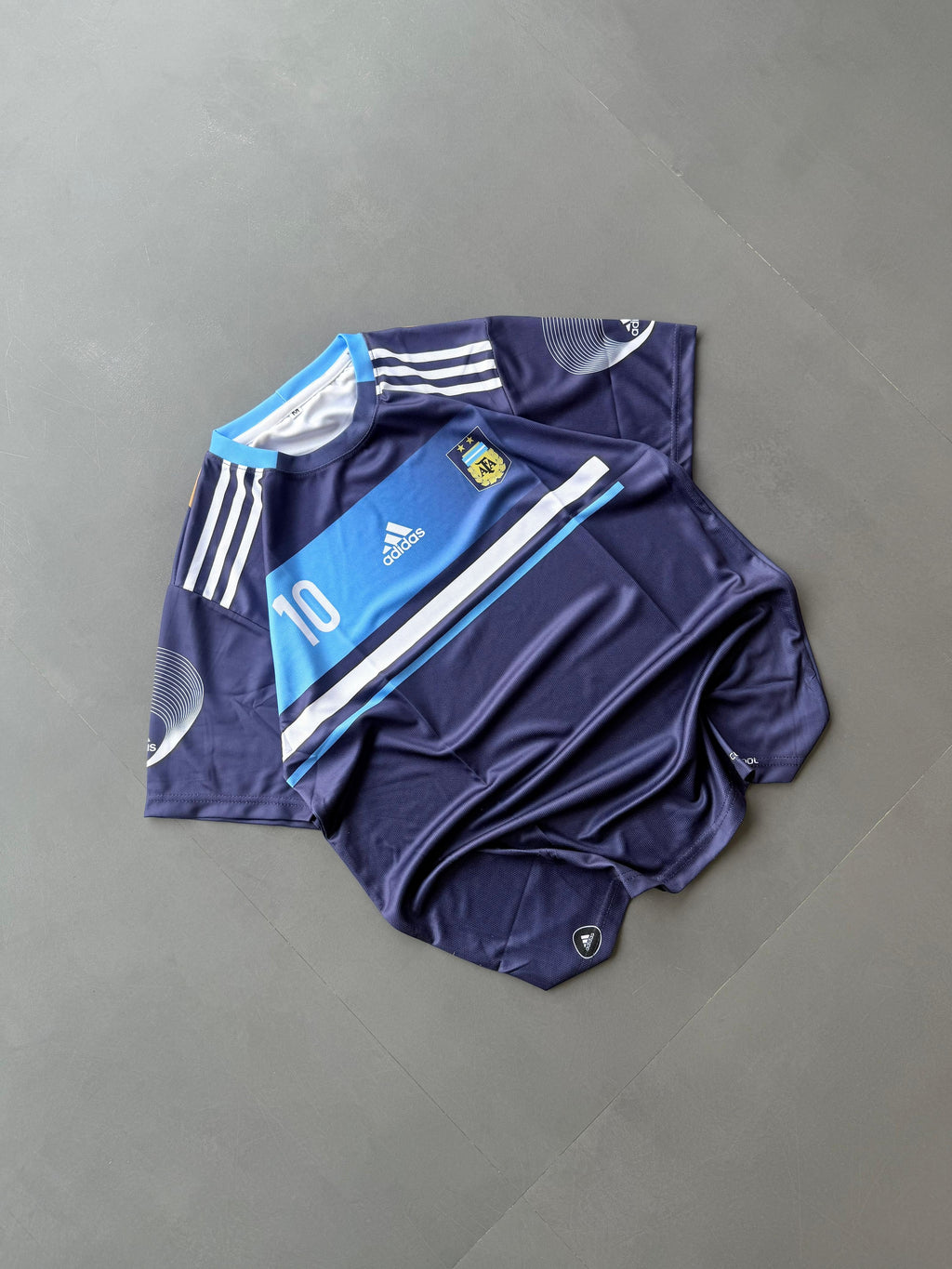 Argentina 2011 Away Jersey Messi