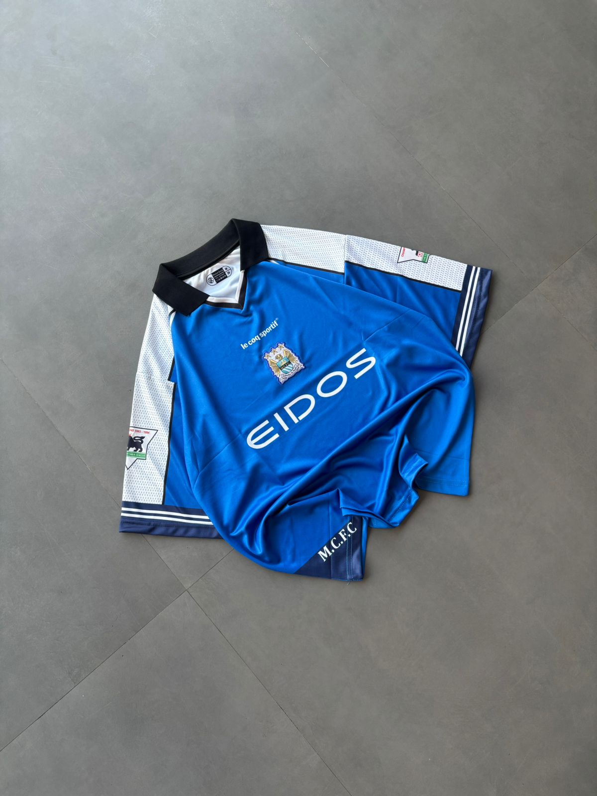 Manchester City Retro Five Sleeve Collar Embroidery Haaland