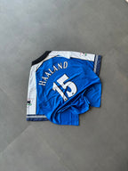 Manchester City Retro Five Sleeve Collar Embroidery Haaland