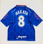 Japan 1998 Collar Five Sleeve Embroidery Home Jersey