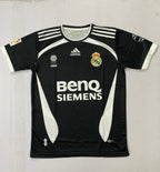 Real Madrid 2006/2007 Away Jersey Embroidery Beckham