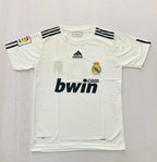 Real Madrid 2009/2010 Home Jersey Embroidery