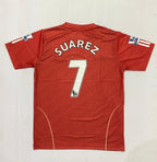 Liverpool 2006/2008 Home Jersey Embroidery Suarez