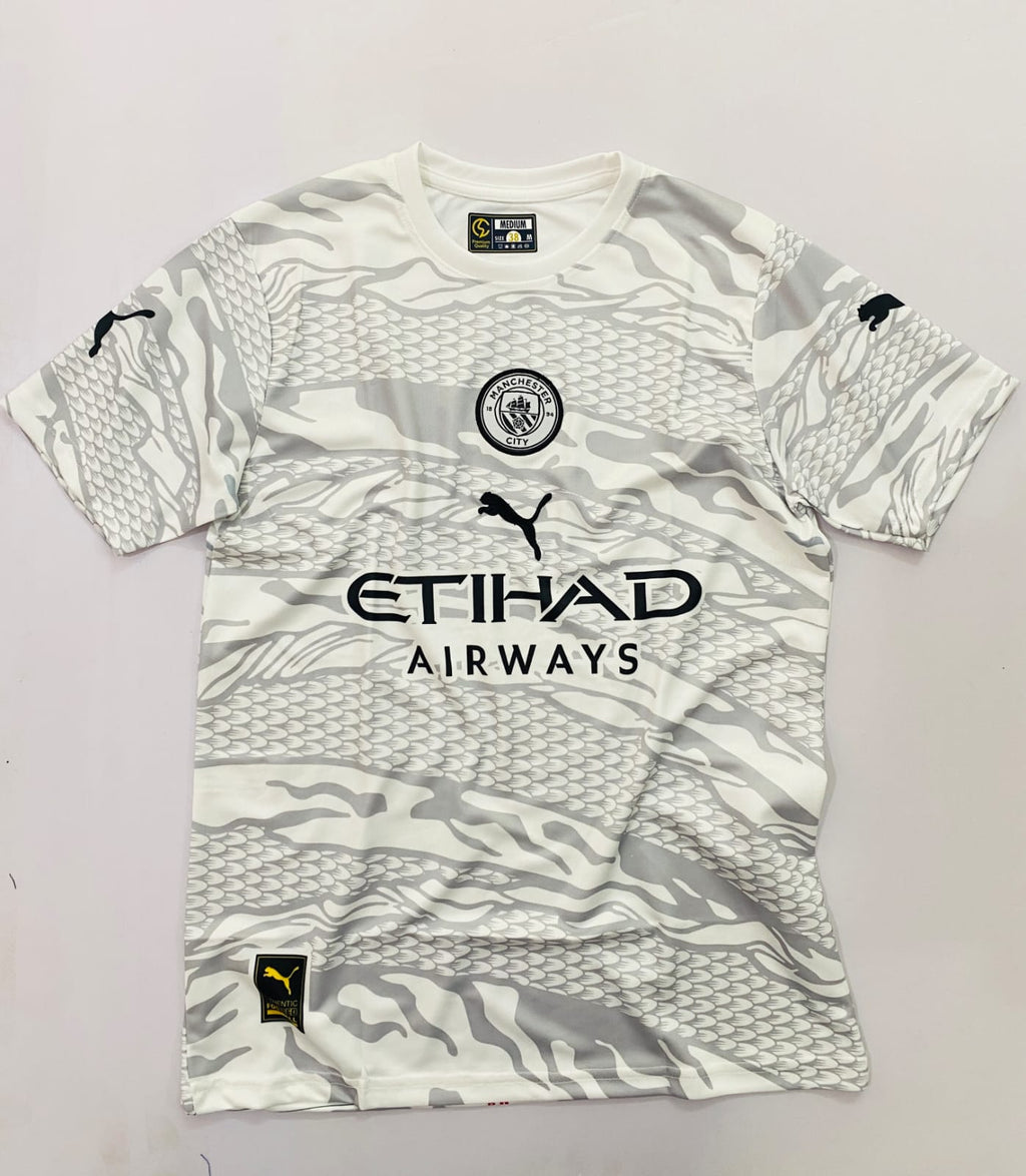 Manchester City Year of the Dragon Football Jerseys Embroidery