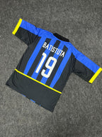 INTER MILAN 2002/03 HOME KIT COLLAR RETRO BATISTUTA